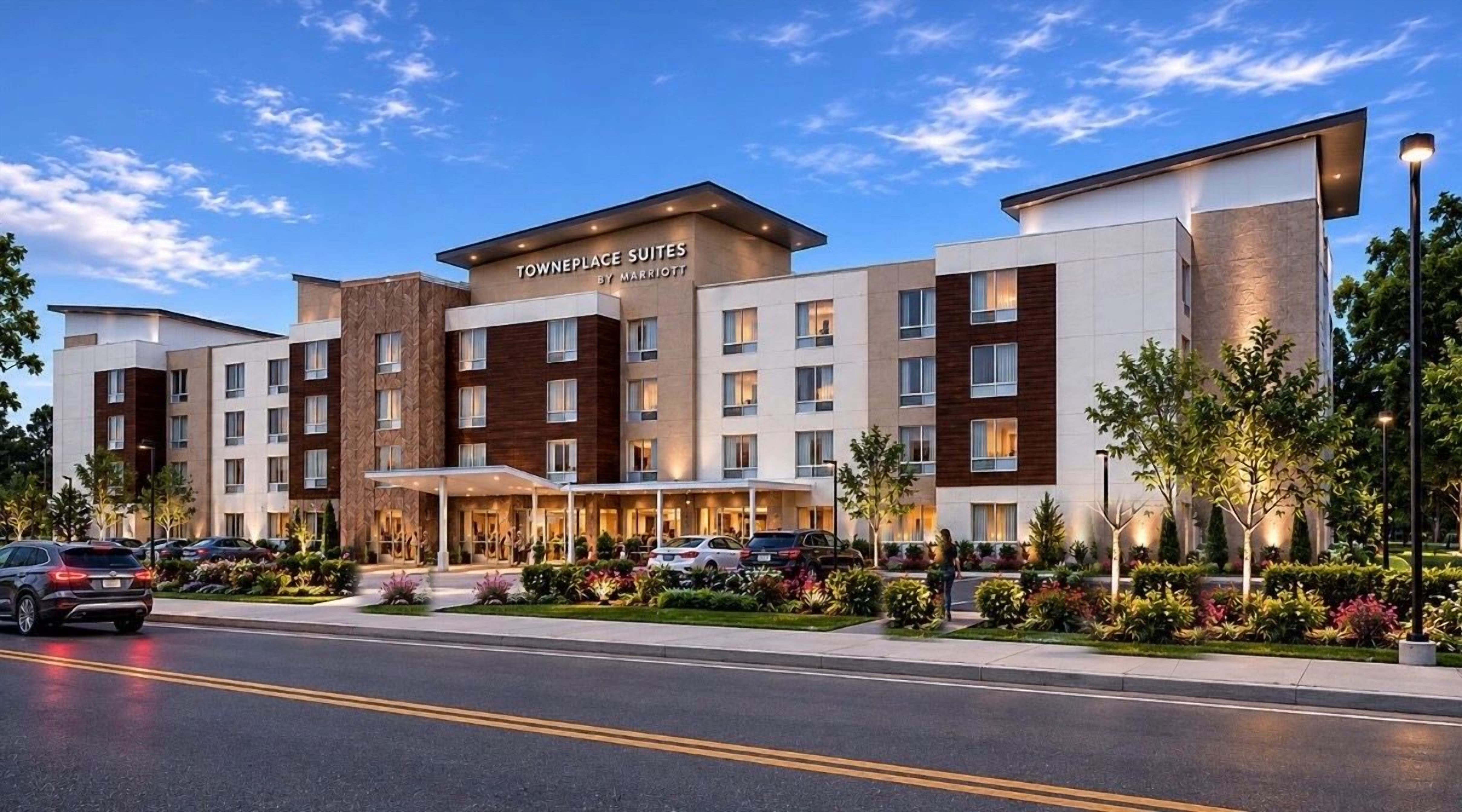 TownePlace Suites Natomas exterior rendering